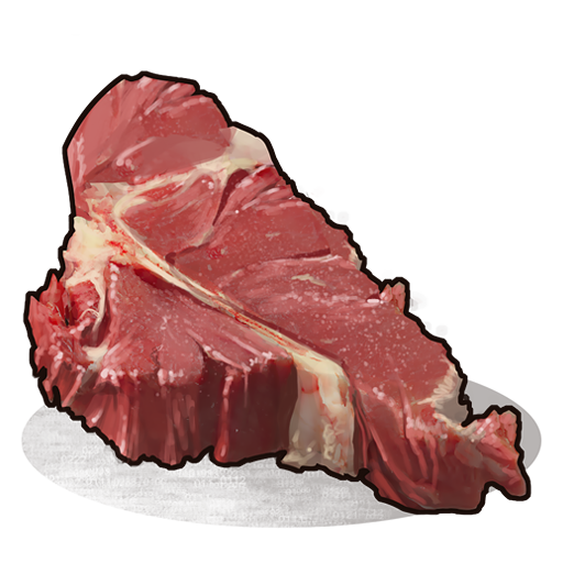 Raw Wolf Meat