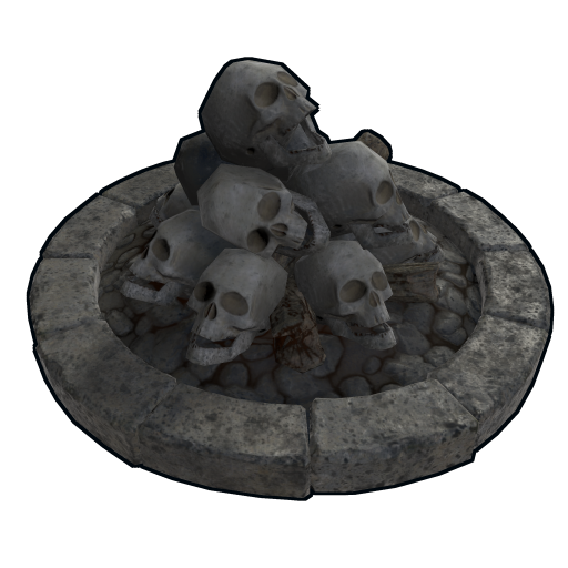 Skull Fire Pit