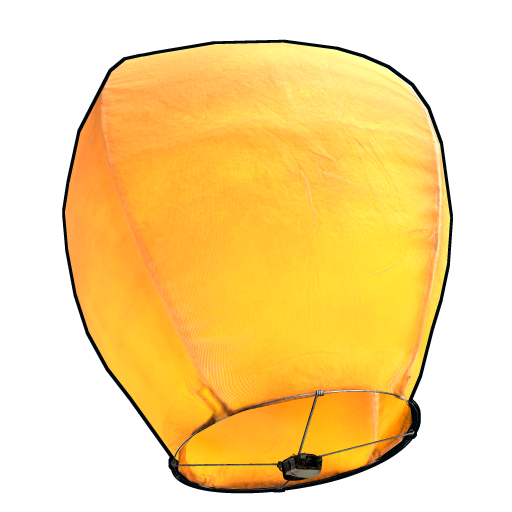 Sky Lantern - Orange